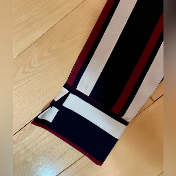 Dynamite Long Sleeve V-Neck Wrap Blouse - Picture 5 of 8